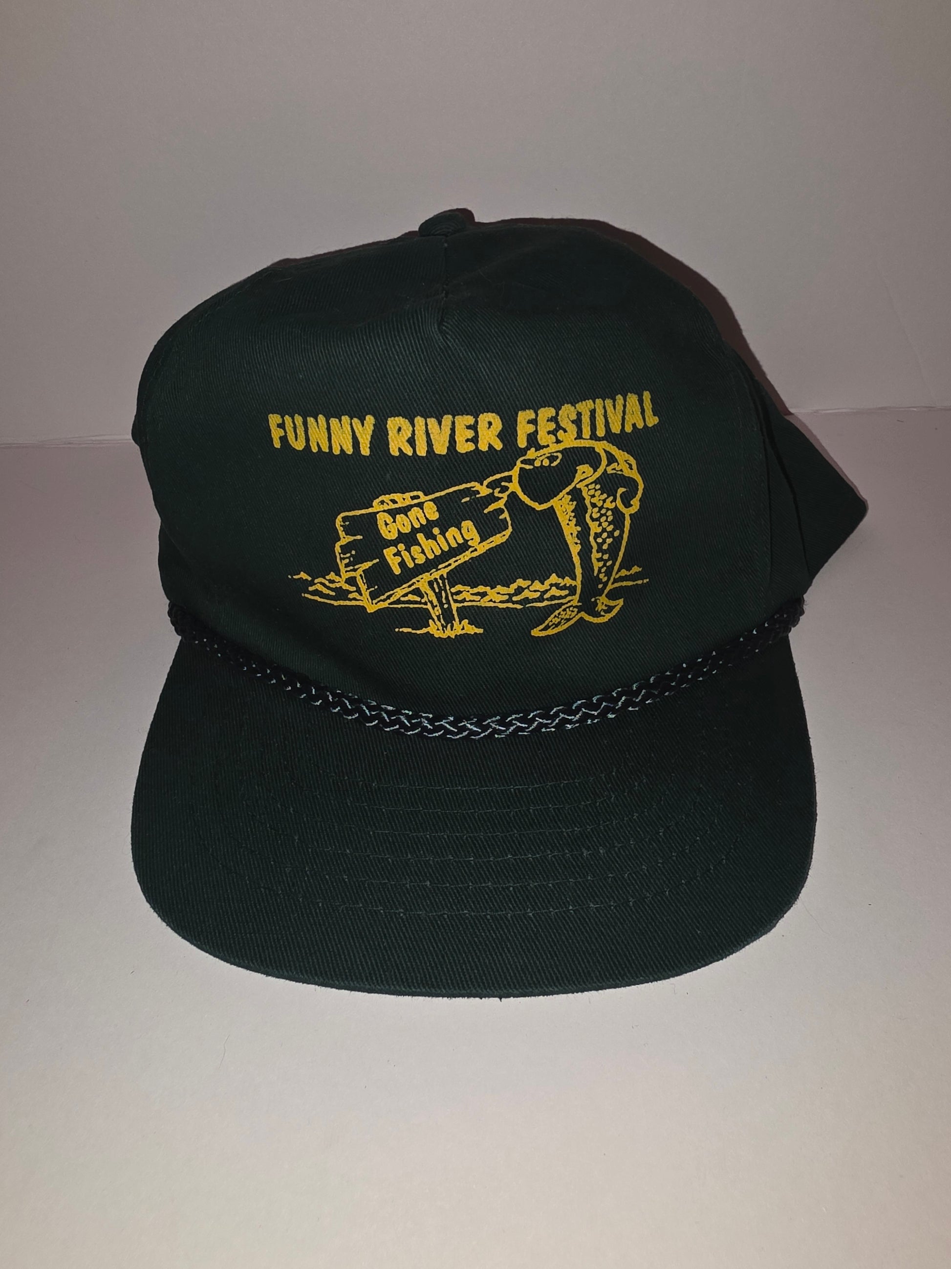 Funny River Fest Rope Snapback Hat